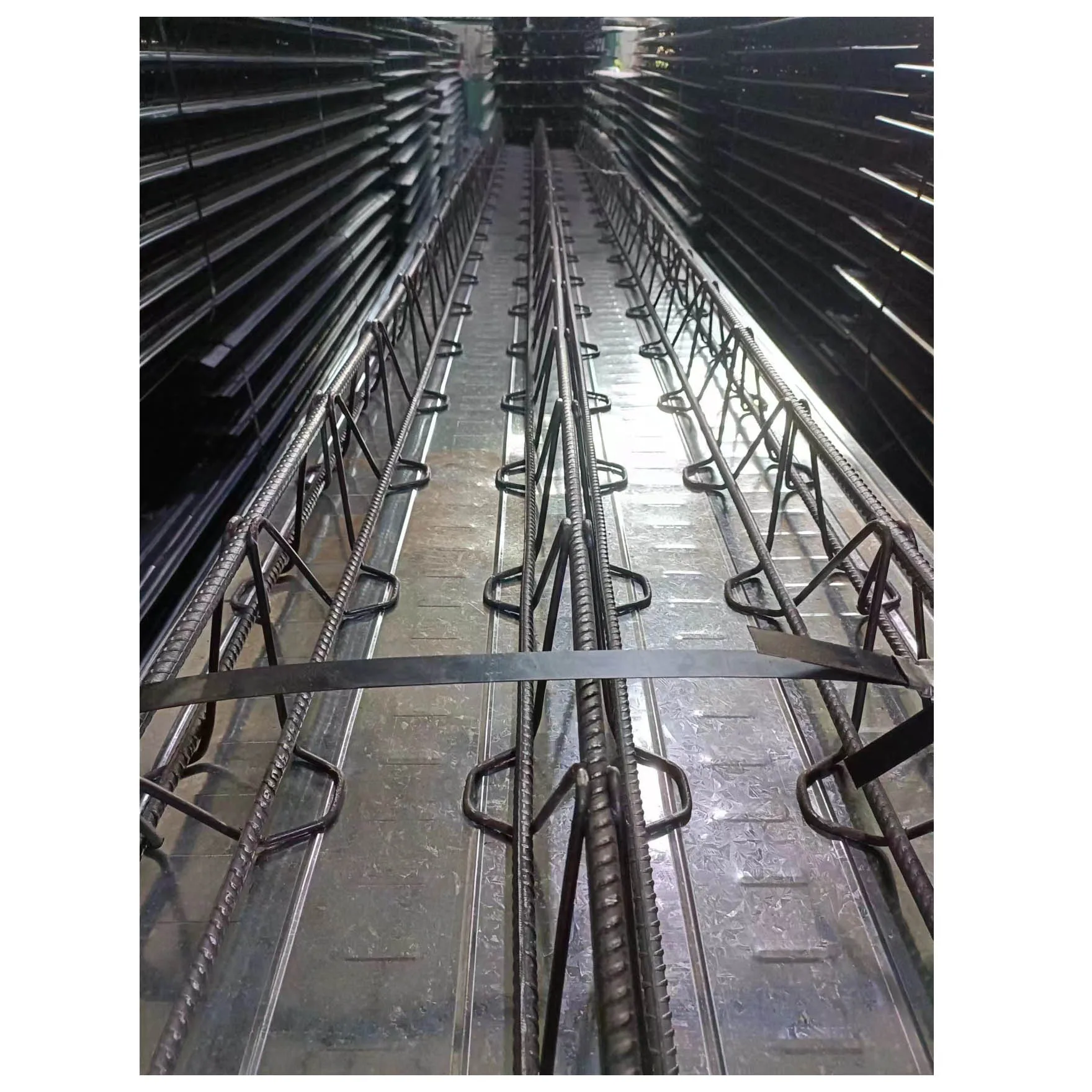 Factory Customize Floor Plate Steel Truss Steel Floor Deck Sheet Board Truss Bar Rebar Truss