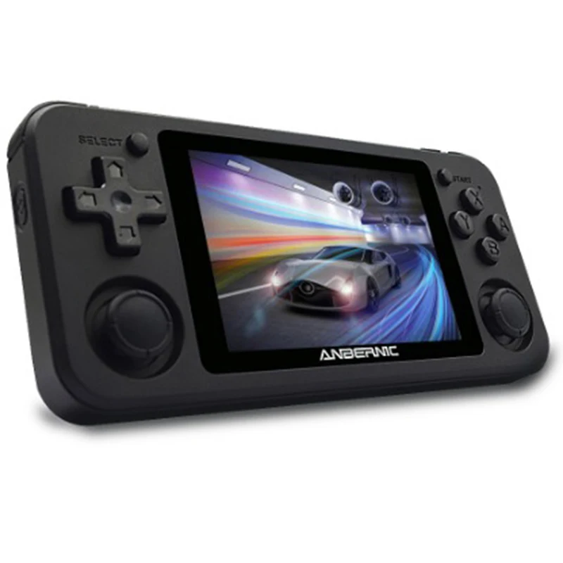 3.5 Inch Abernic Handheld Game Player Video Player 64 Bit Open Source Linux System Portable Retro Game Console Rg351p