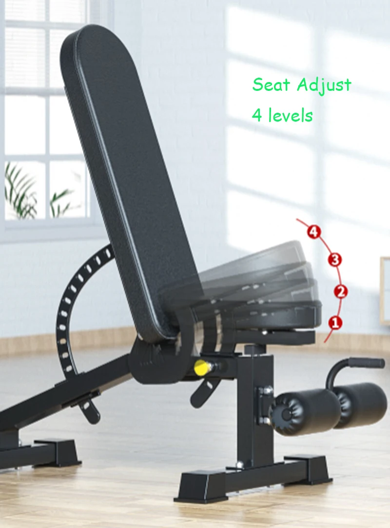 commercial multi-function bench press Workout decline flat gym equipment fitness heavy duty adjustable dumbbell weight bench