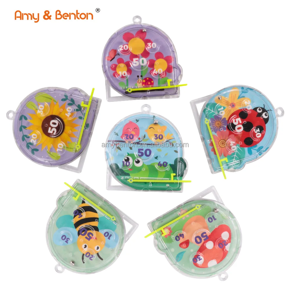 Promotion Gifts Pinball Game Maze Travel Game Mini Puzzle Toys Birthday Gift Toys Prize Box Treasure Box Carnival Prizes