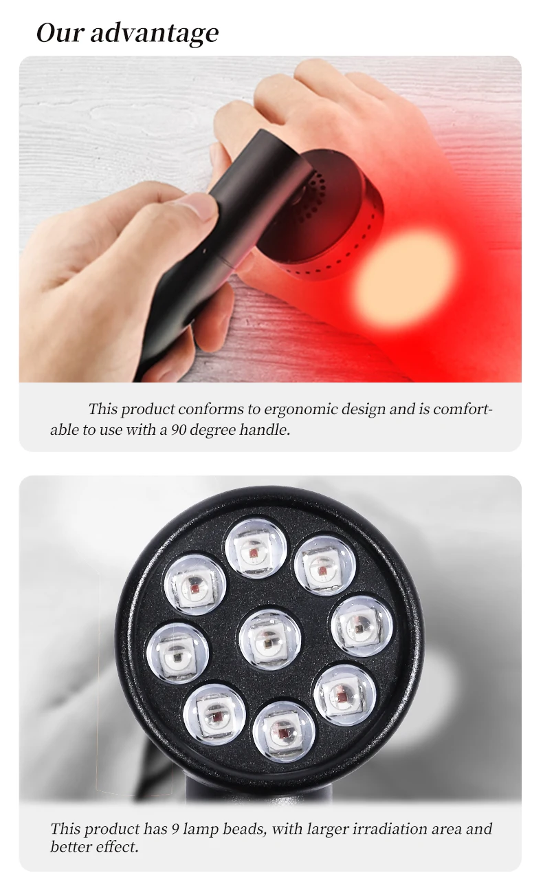 Red Light Therapy Device Infrared Light Therapy LED Red Lamp Including Red Infrared 630nm 660nm 850nm