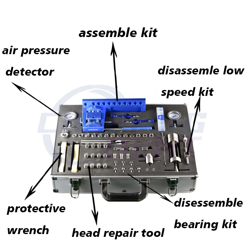 Professional dental handpiece repair kit /  cartridge rotor bearing handpiece repair tool maintenance set