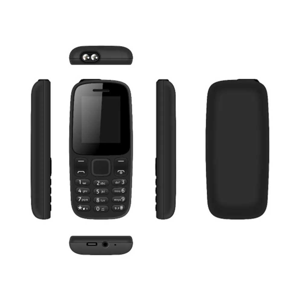 Factory Hot Sale Black GSM OEM ODM Manufacturer Ultra Cheap Senior 2G Mobile Phone