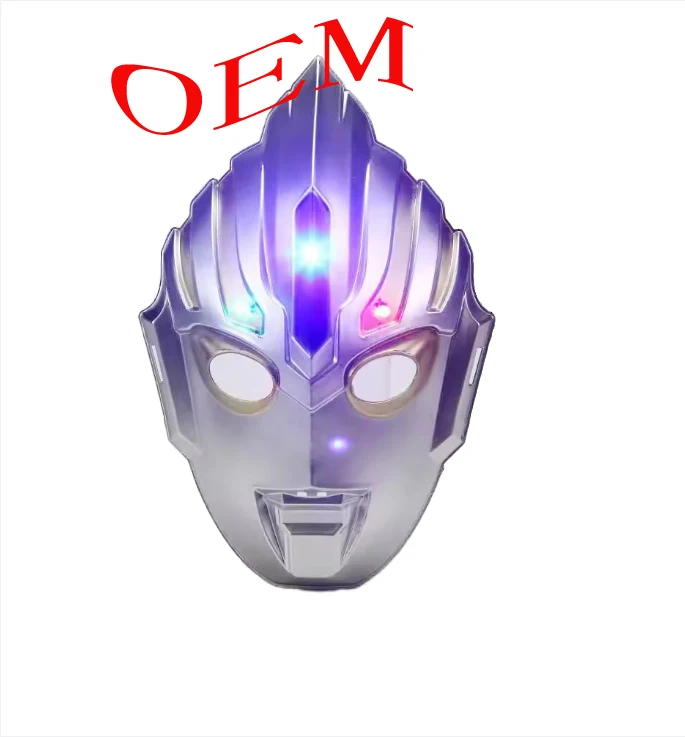 OEM Custom PVC Masks Superhero Spider Iron hero Masks Cosplay Costumes Face Mask