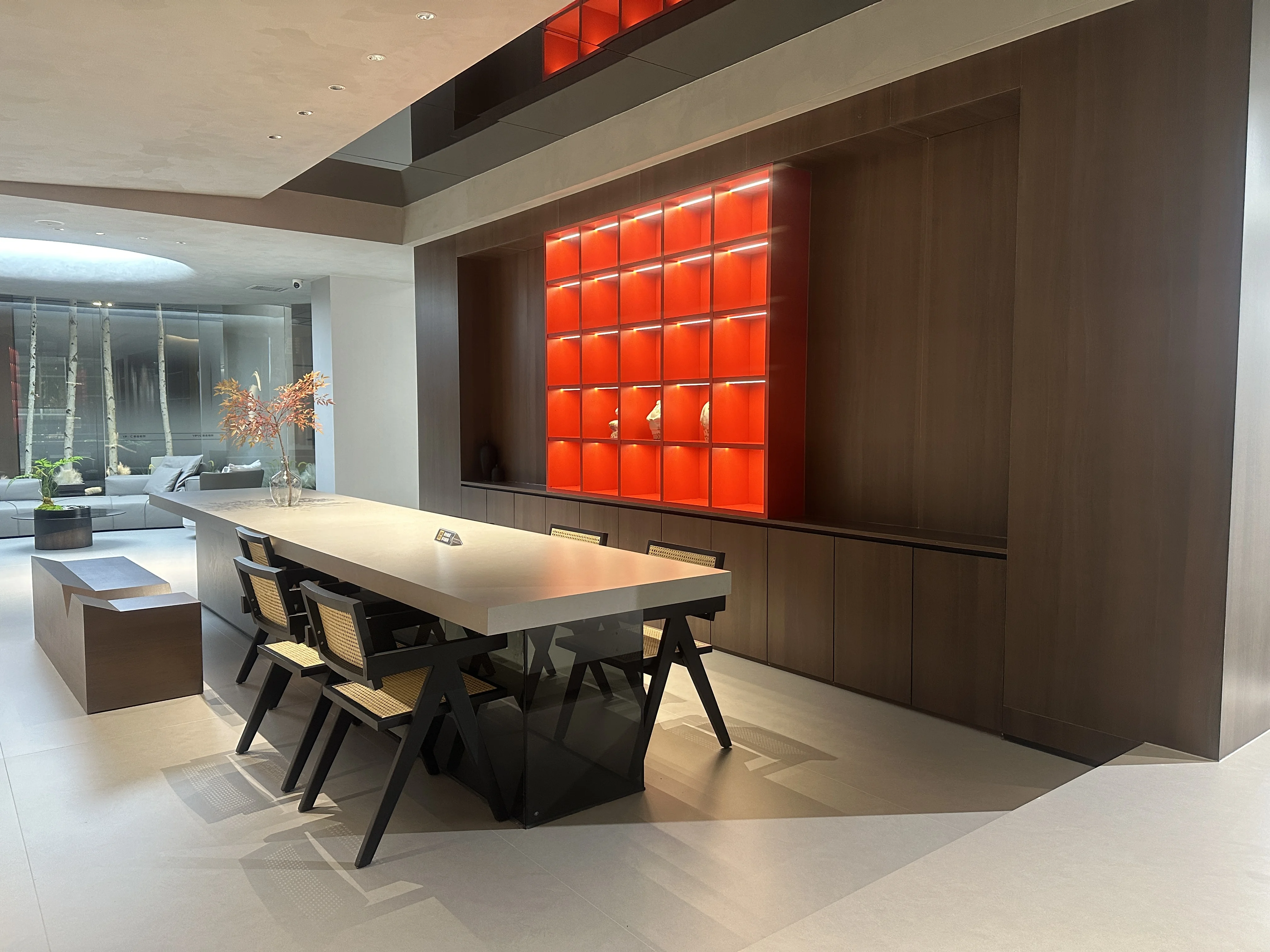 Colors wood vein sintered stone slab for bedroom floor