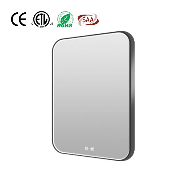 Wholesale Home Decor Mirror Aluminium Alloy Round Mirror  Metal Frame Mirrors Decor Wall