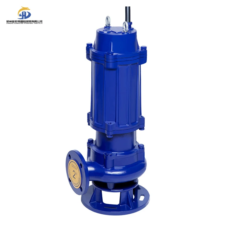 High Pressure Electric Submersible Sewage Pump Slurry Centrifugal Pump Valve