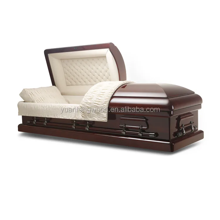 MAGISTRATE RED red coffin with coffin lining and coffin pillow
