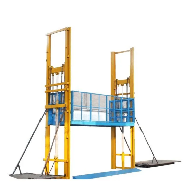 CE Certificate Industrial Warehouse Truck Cargo Lift manlift Freight Elevator Sales