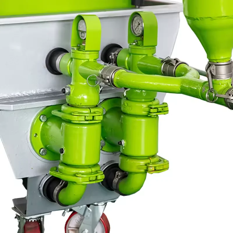 Professional cement plastering machine diesel sand mortar spraying machine supply rendering machine wall plastering