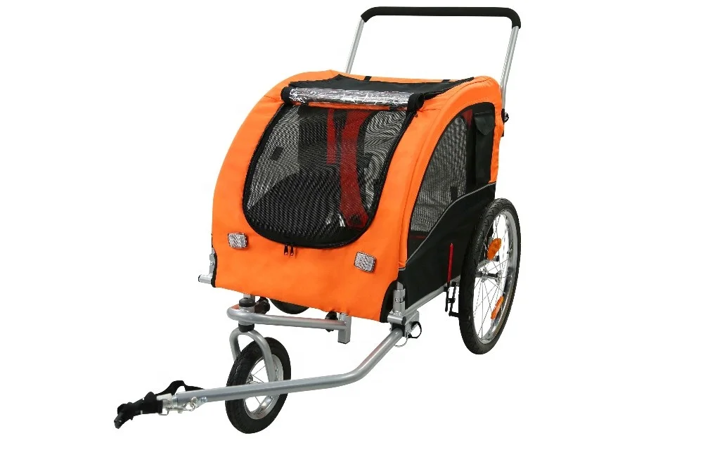 Multi-function Foldable Dog Stroller / Pet Bicycle Trailer Bike Trailer Dog Trailer
