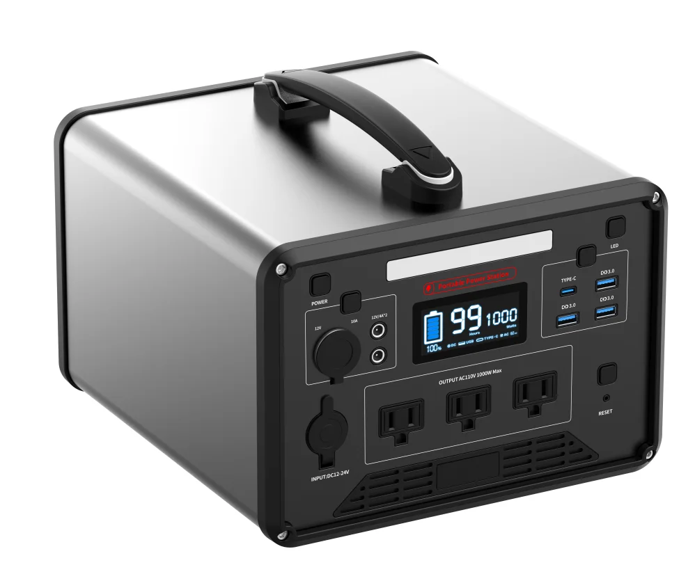 
Camping Lithium Lifepo4 Solar Energy System Generator Power Bank Rental 1280Wh 300W 500W 1000W 2000W Portable Power Station 