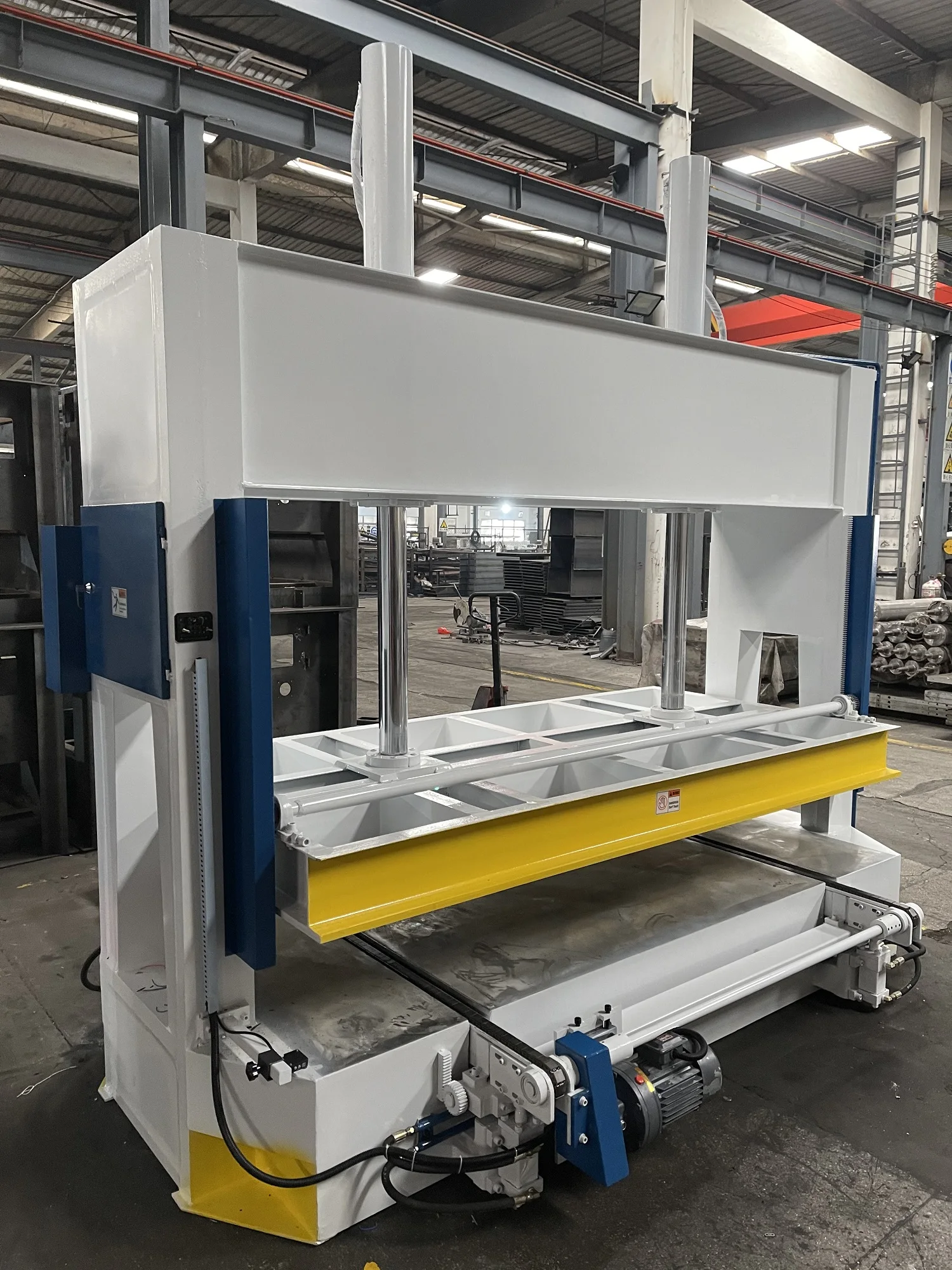 ZICAR JY3248X50TA cold press oil machine cold press machine for plywood automatic feeding cold press for MDF Door making