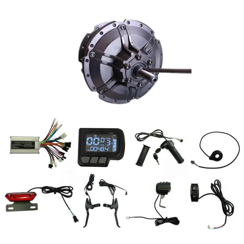 Ebike motor kit 20'*4.0 350W 500W 750W 1000W fat tire snow bike electric bicycle motor conversion kit