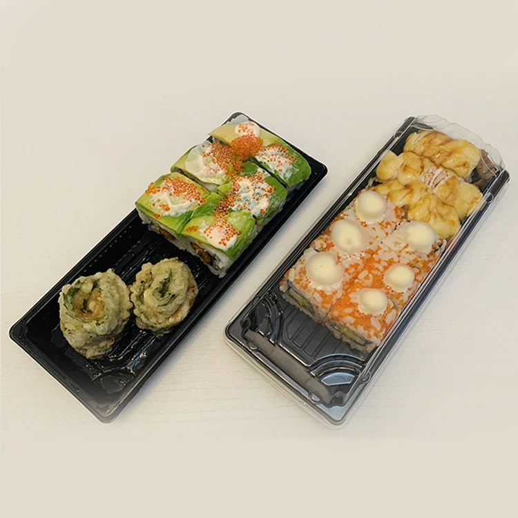 
barca takeaway food packaging box small clear plastic boxes sushi container with lids 