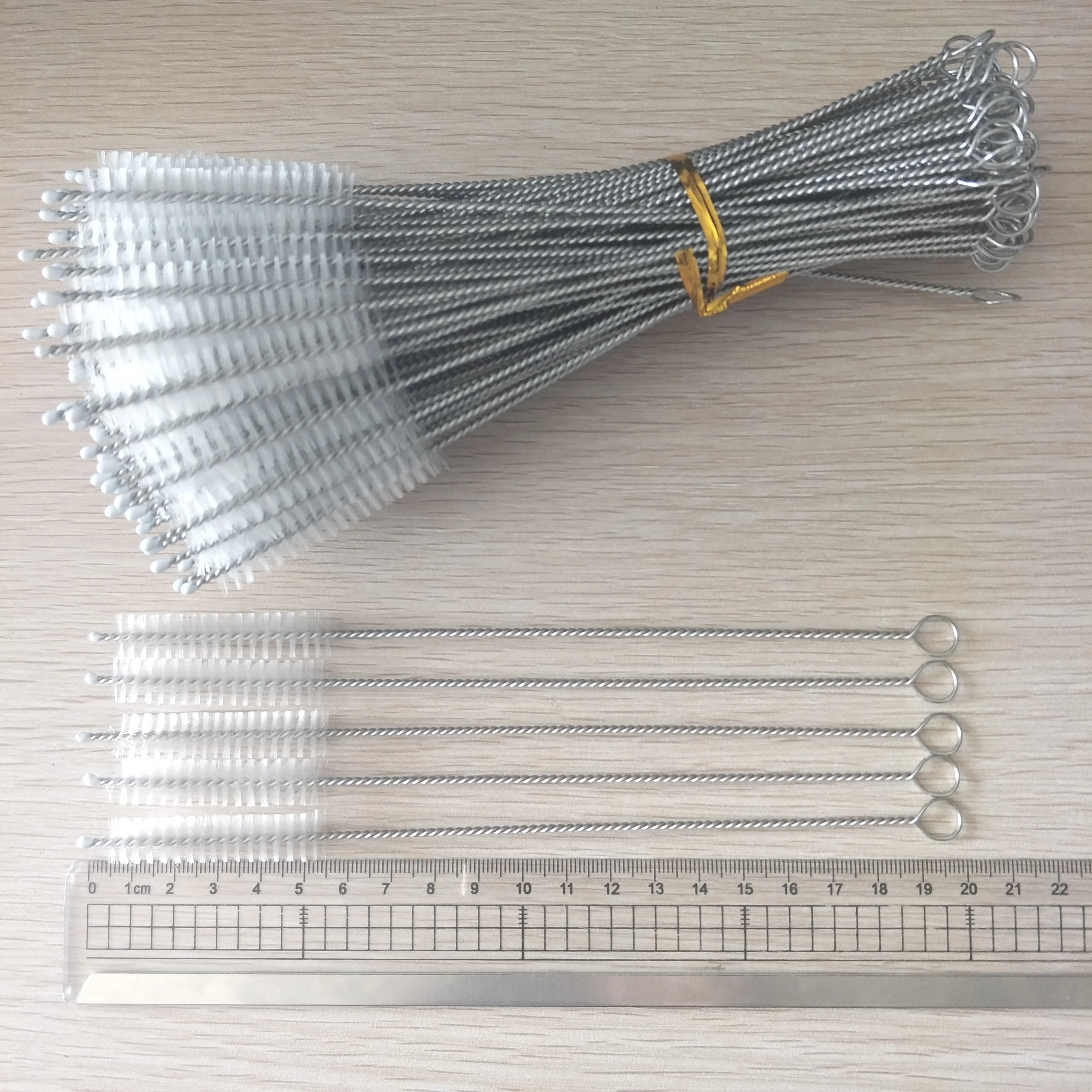 Cleaning brush for reusable drinking straws straw cleaner brush cleaning products custom