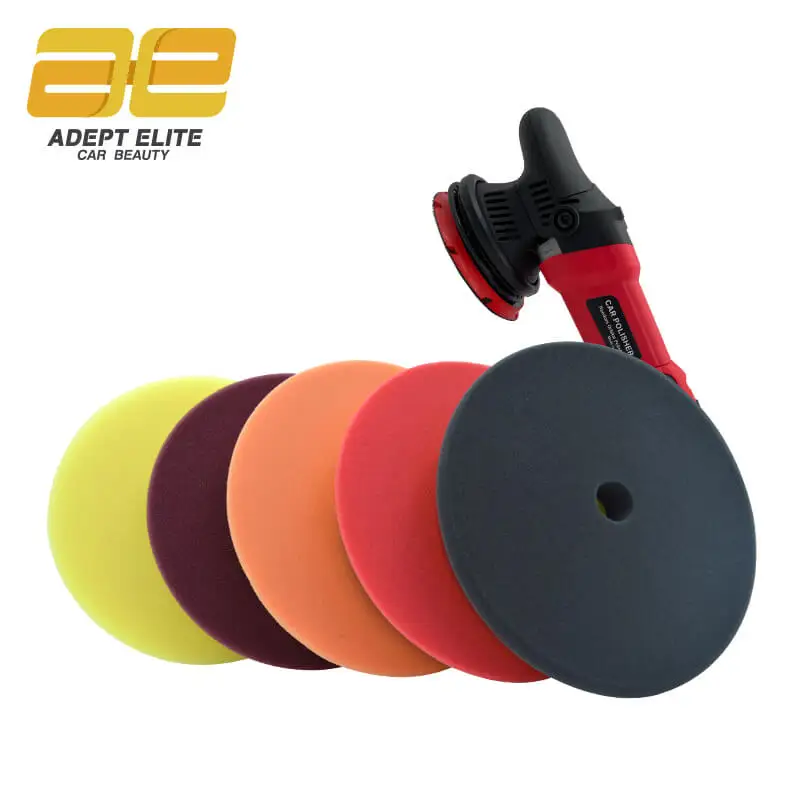 Auto detailing scratch removal car paint correction buffing pad bevel edge double buffer car polishing pad