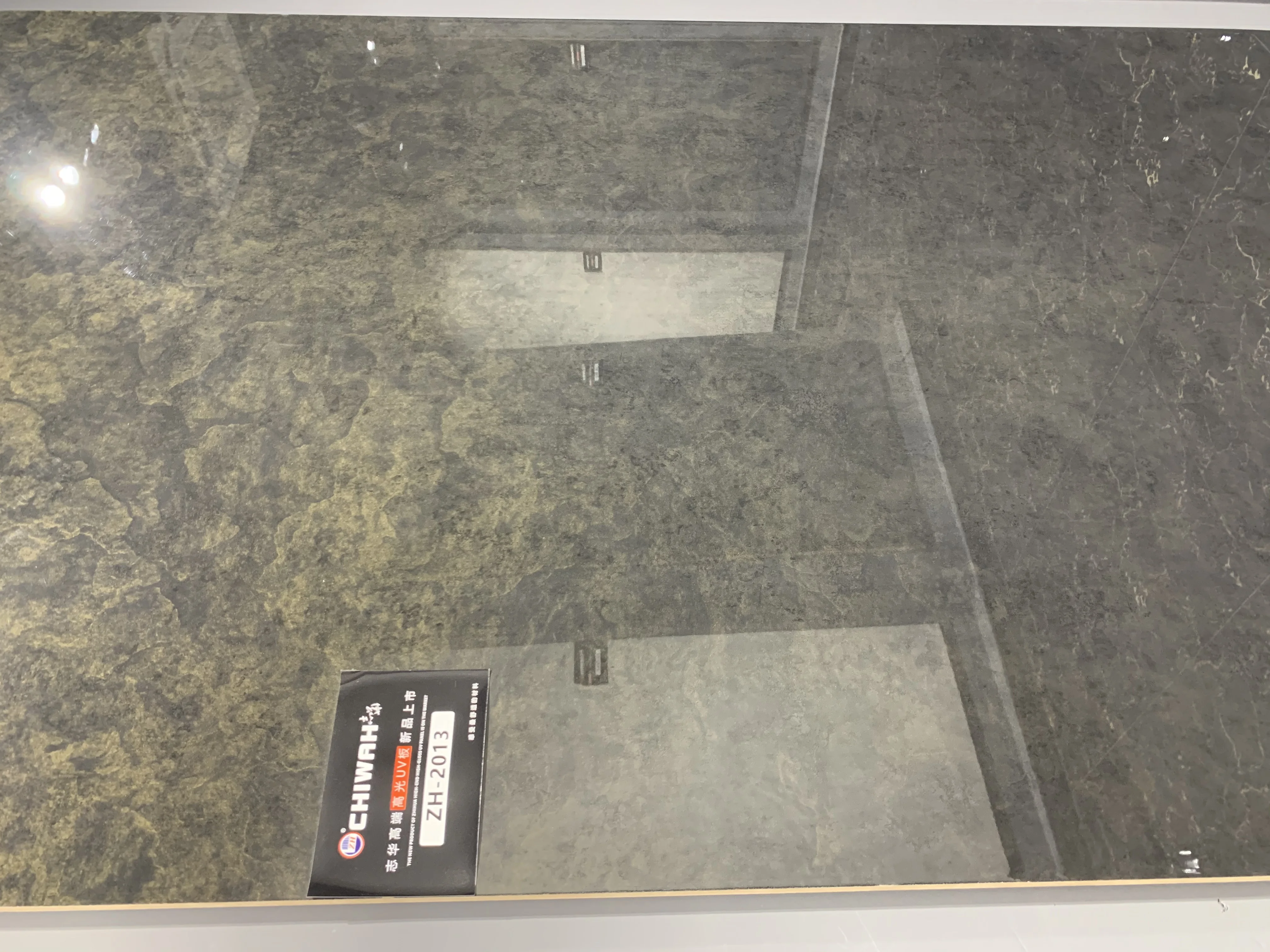 Фошань, фабрика E1/E0, устойчивая к царапинам, с высоким блеском, МДФ, УФ-панель для мебели