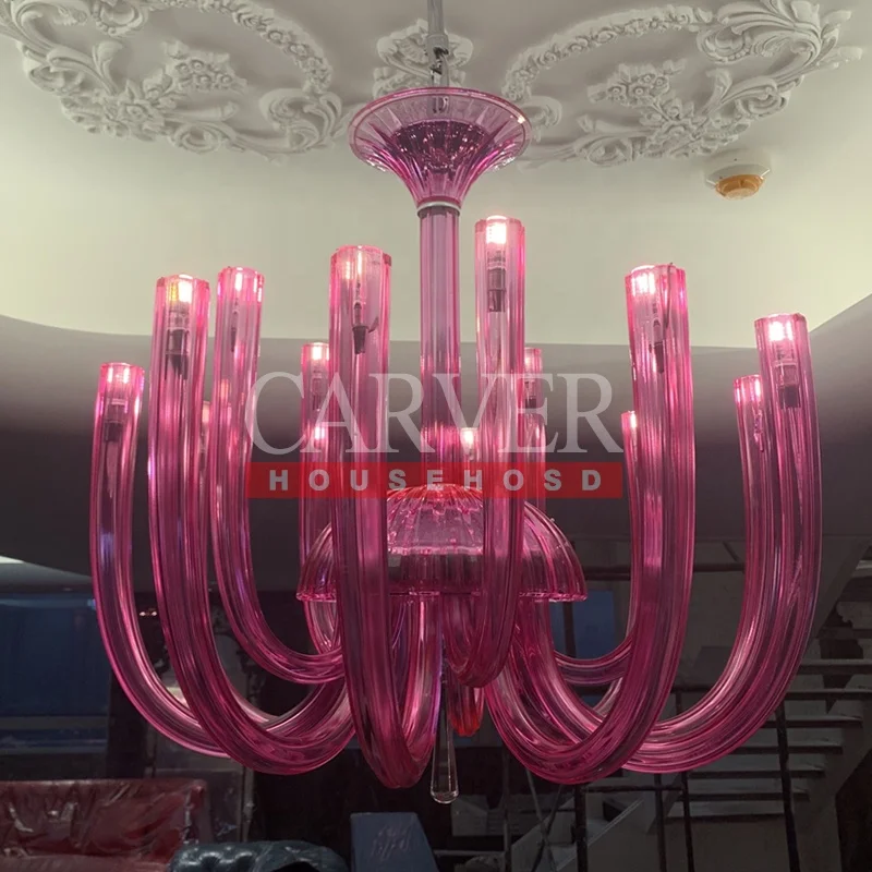 European modern Restaurant Lamp Lighting Chandelier Luxury Hotel Light