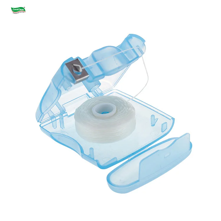 Oral Health Care Products Dental Floss Round Thin Charcoal Floss Colorful Shaped Dental Floss