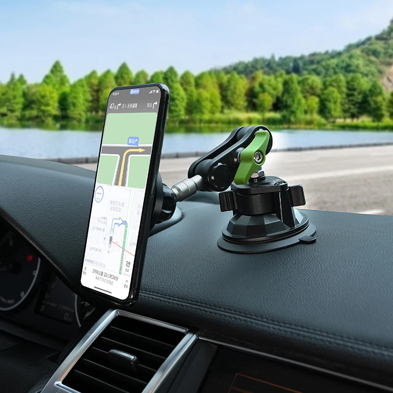 Universal Ball Head Arm Sticker Dashboard Car Phone Holder Magnetic Phone Mount Magnet Mobile Phone Holder