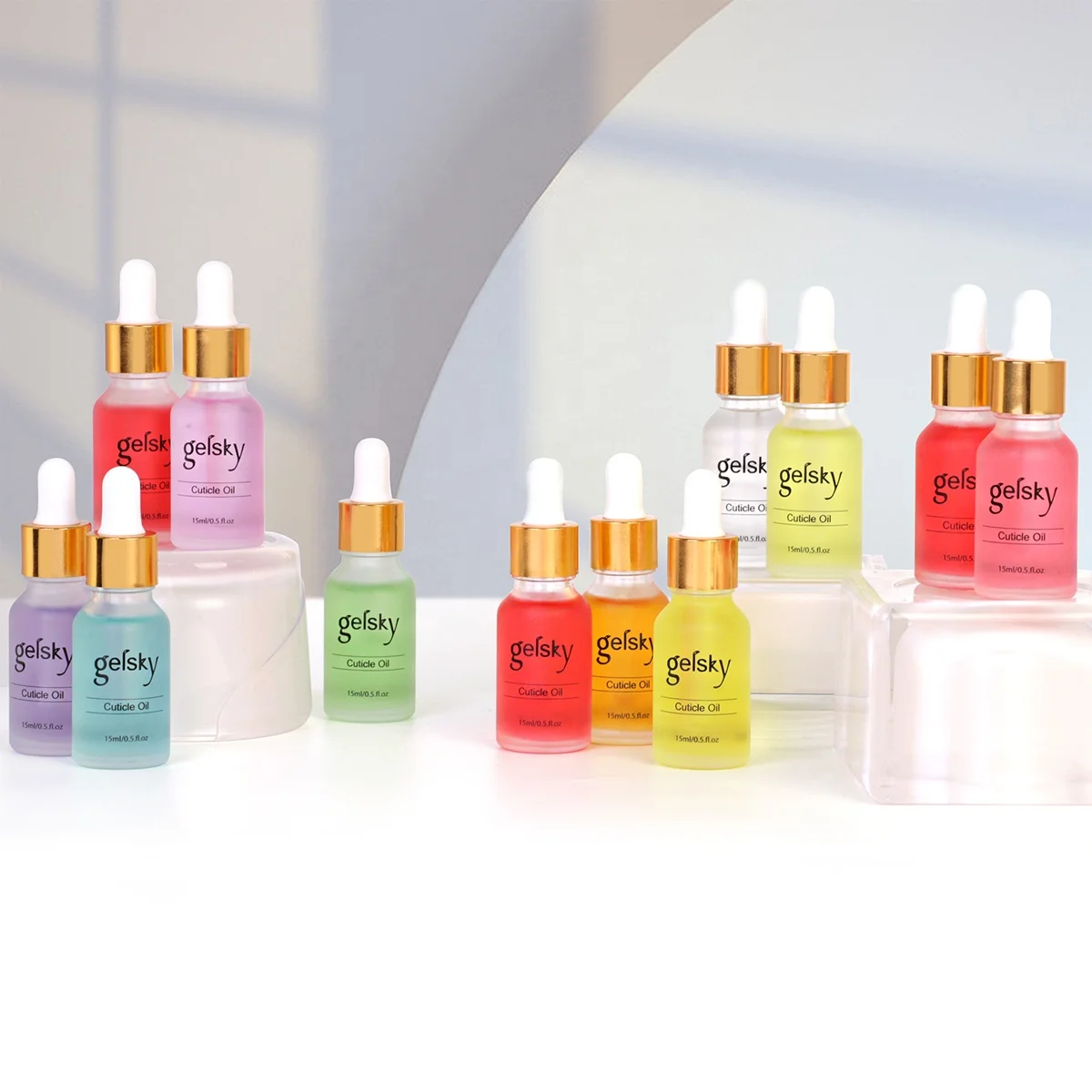 Gelsky Cuticle Oil With Own Logo Cotton Candy Cuticle Oil Private Label Cuticle Oil