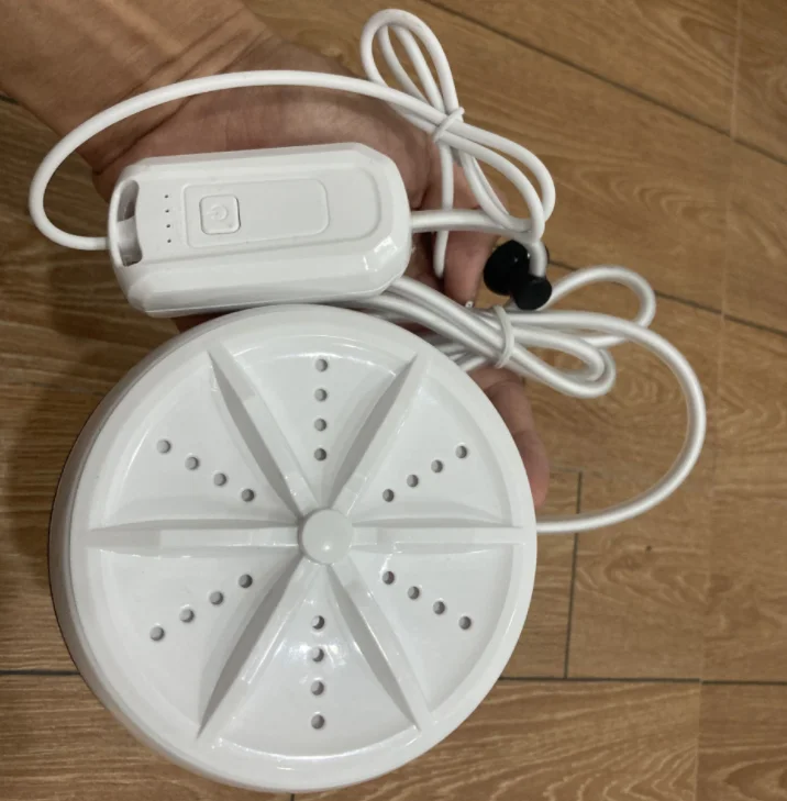 Portable ultrasonic cleansing machine mini turbo washing machine underwear socks dress clothes mini laundry washing machine