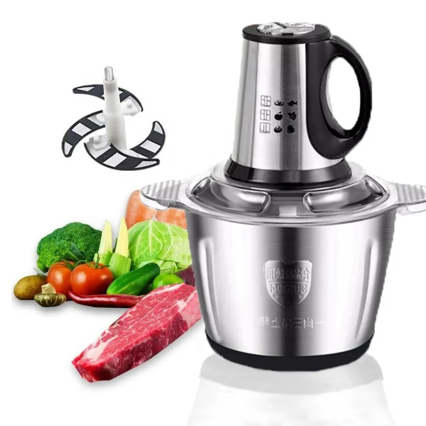 Горячая цена, Электрический измельчитель для овощей, 3 л, 800 Вт, измельчитель мяса, измельчитель для продажи