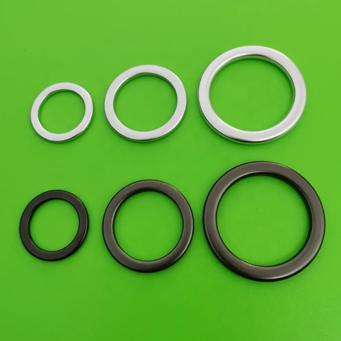 custom made aluminum o ring 20mm 25mm 32mm 38mm 45mm pet dog collar harness o ring hardware