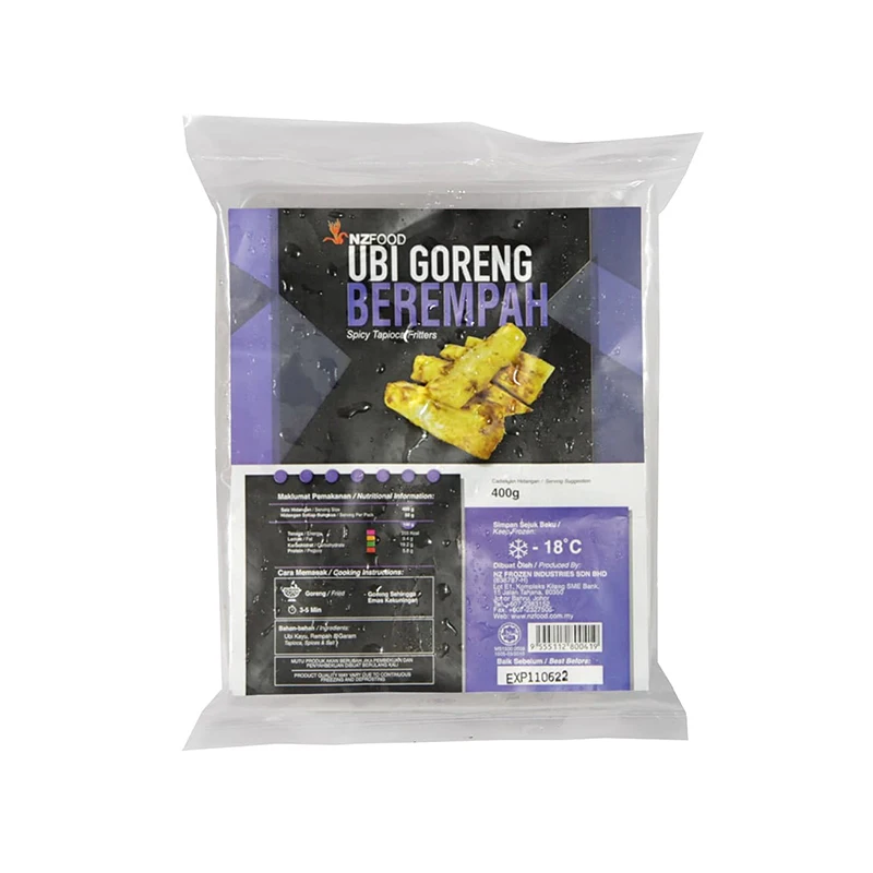 Hot Selling Wholesale Price Sweet Salty and Spicy NZ Spicy Tapioca Fritters Mixes with Spices and Original Taste of Tapioca