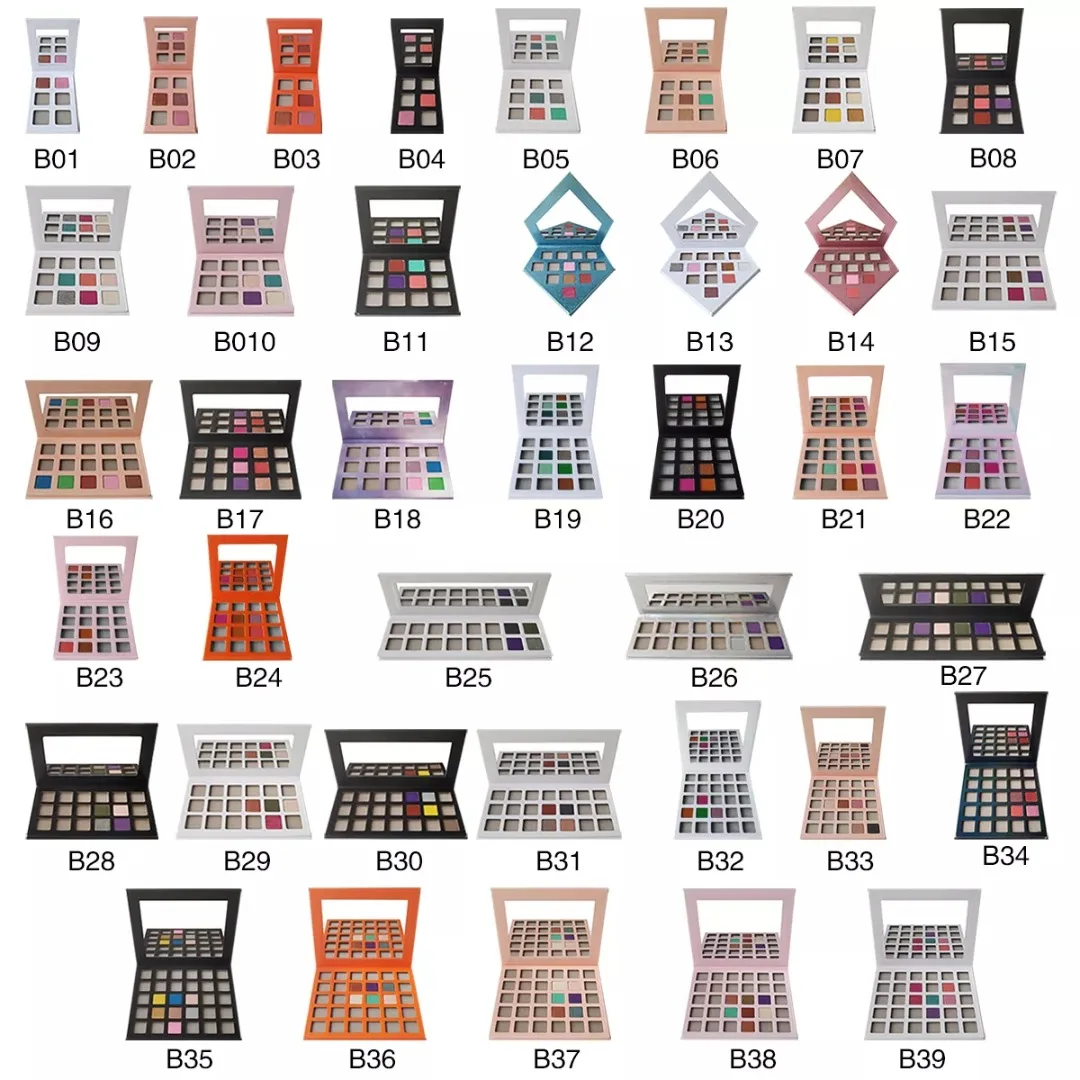 customized  eye shadow palette 180 Colors High Quality Vegan Eye shadow Palette palette eyeshadow empty