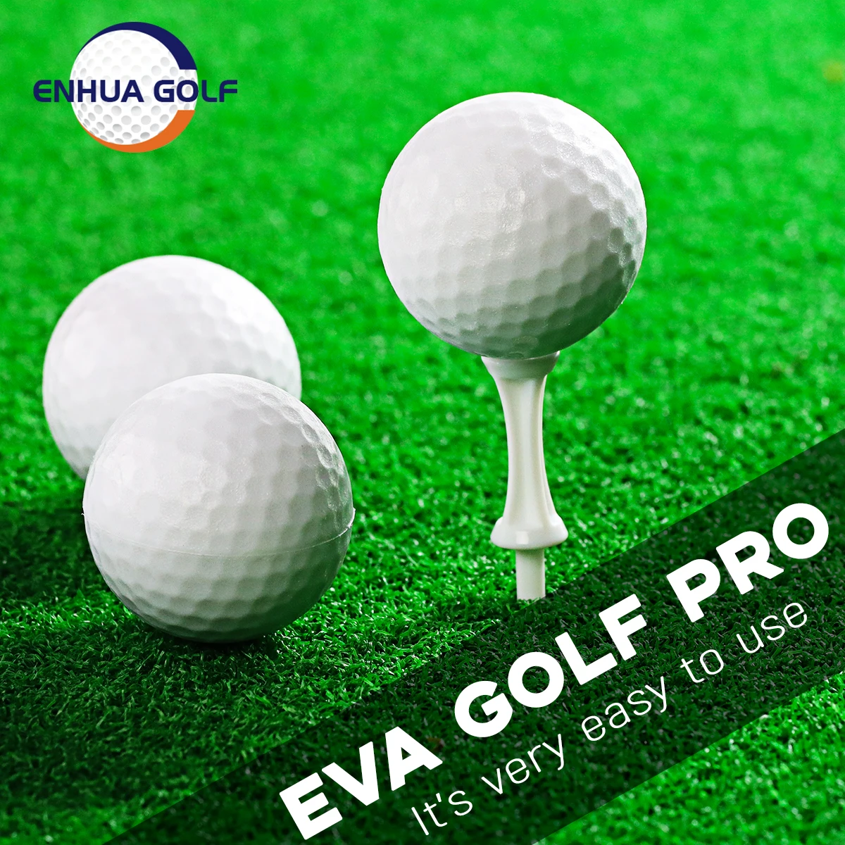 High quality 20G hit super solid golf practice ball EVA Foam Golf Practice Balls - Realistic Feel and Limited Flight