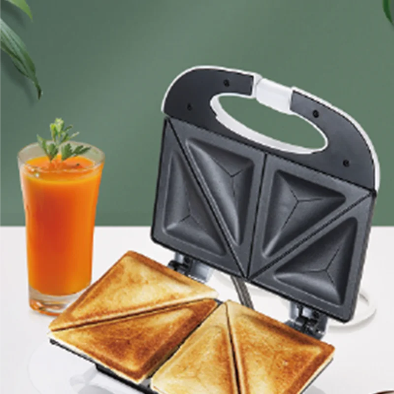 NR9159 Household Mini 2-Slice Auto Control Temperature Grill Toaster Breakfast Sandwich Maker