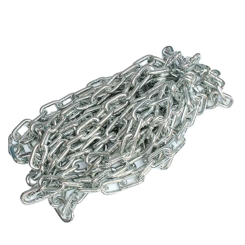 Manufacturer DIN766 Galvanized/stainless steel welded short link chain
