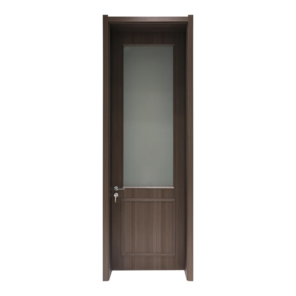 High Quality European Style Waterproof Moisture proof WPC PVC Swing Door WPC Door FOR Hotel