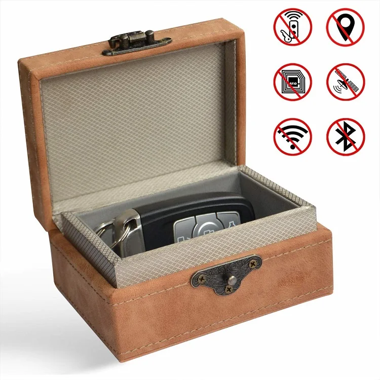 RFID Anti-Theft Cell Phone Blocking Box Car Keys Faraday box