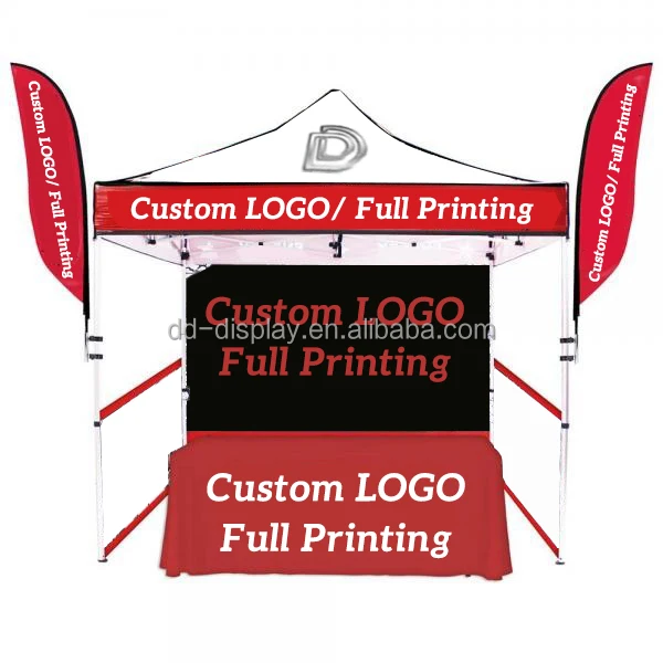 10x10ft 3x3 Portable Event Aluminium Steel Trade Show Tent Pop Up Outdoor Folding Gazebo Advertising Exhibition Tent