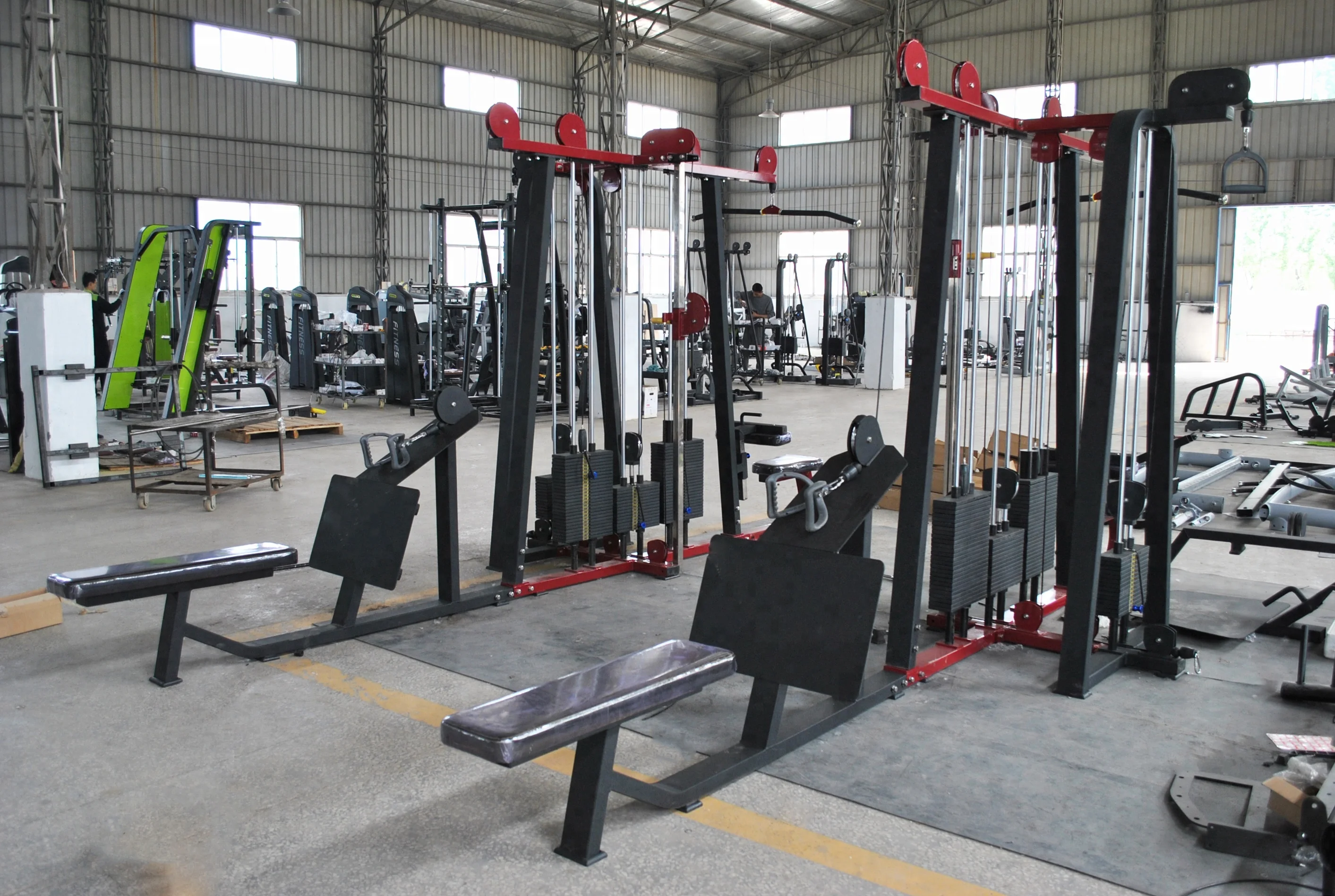 Strength MND 8 Station Multi Gym/Functional Cross Trainer Gym/ Commercial Fitness Equipment