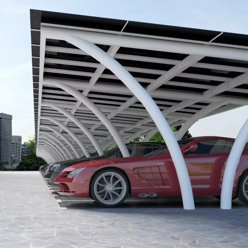 2024 Steel Outdoor General Car Parking Use Retractable Canopies Garage Push and Pull Event Storage Carports Tent