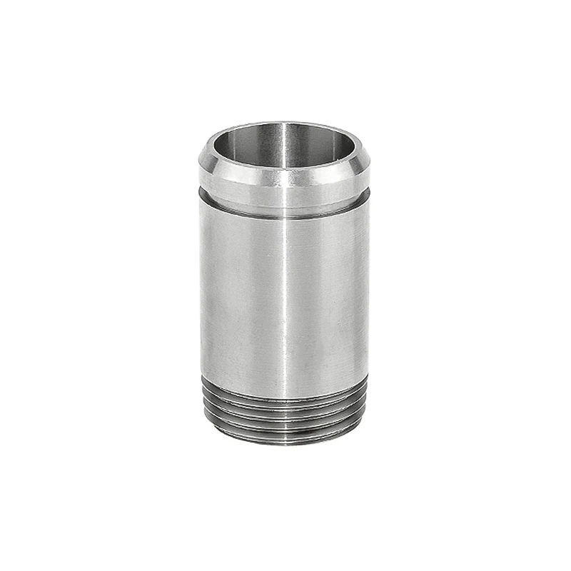 Factory direct sales seamless galvanized pipe outer wire, galvanized water pipe joint, plumbing pole cnc precision turning parts