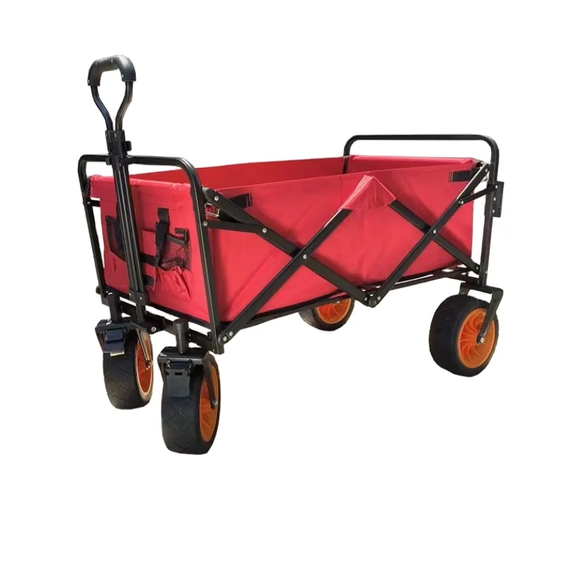 outdoor Garden Park Utility kids wagon portable beach trolley cart camping foldable folding wagon