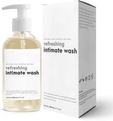 Натуральное освежающее средство для умывания женской влагалища от фирмы yoni gel wash