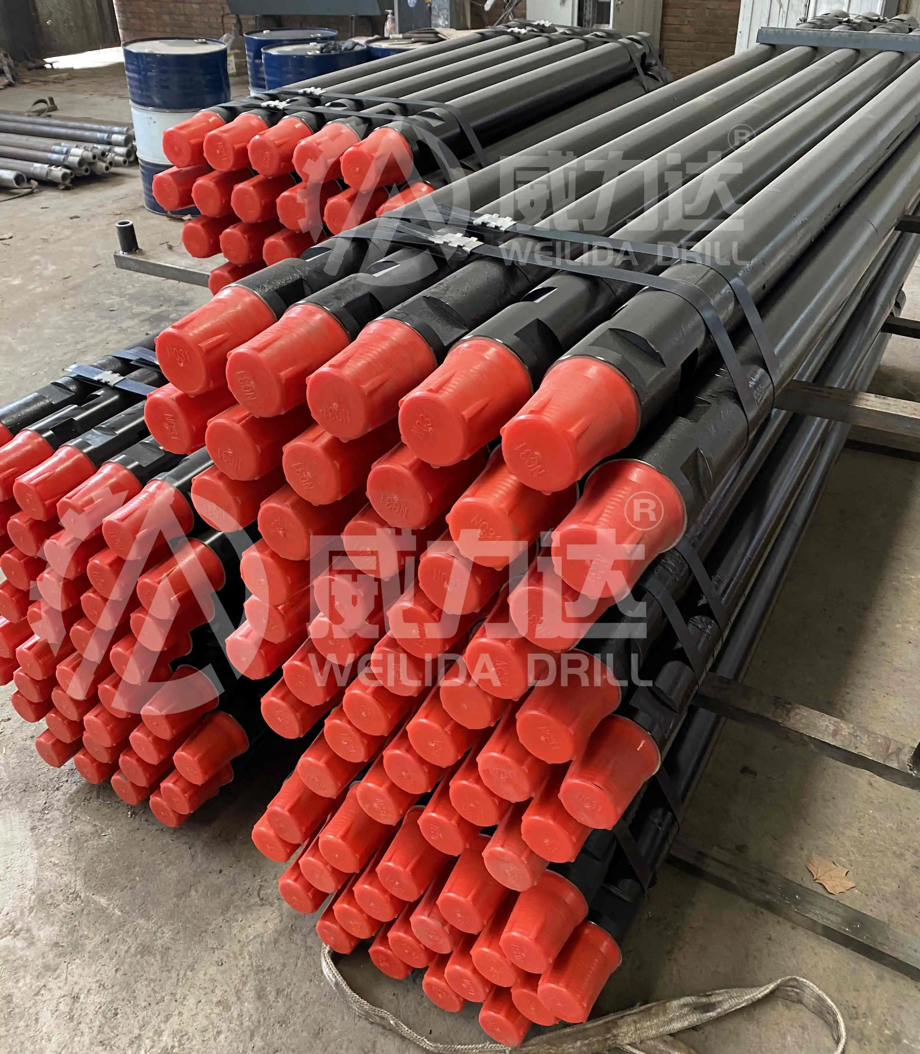 used for rock crushing DTH drill pipe water well drilling rods