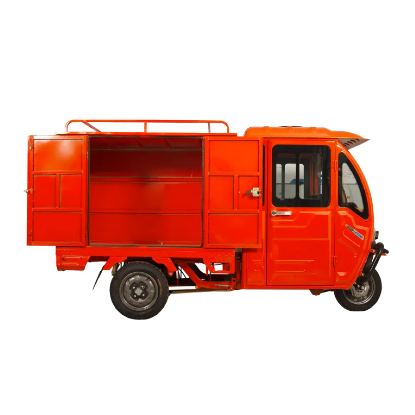 Full Enclosed Luxury Tricycle Big Box for Delivery Tricycle High Quality  3 Wheel Electric Tricycle for Sale