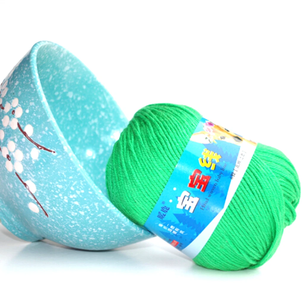 Wuge, красивая и просторная 6-слойная пряжа из молочного хлопка