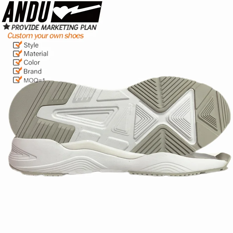 Innovative Design Sneakers Outsoles Shoes Outsoles Custom EVA+RB WholesaleTpr Eva Outsole Size 35-48 Making Shoe Sole