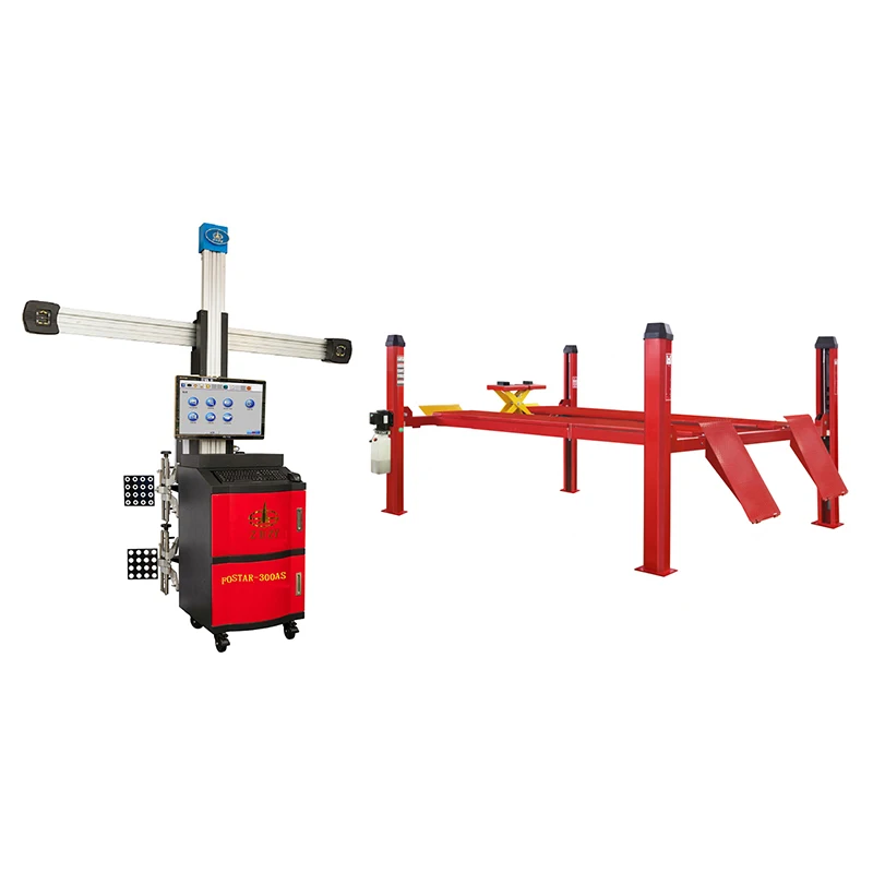 Fully Automatic  Automatic Automotive Auto Automatic 3D Car Wheel Aligner And Car Lift
