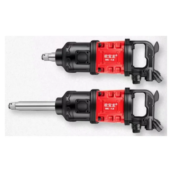 OBBL Heavy Duty Professional Industrial Air Impact Wrench 1 Inch Air Gun Pneumatic Air Tools for Truck and Buses