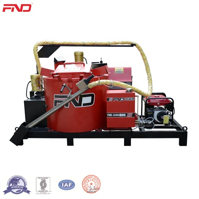 Vehicle Mounted Asphalt Crack Filler Driveway Sealing Machine 350L  FND-CG350 Sealcoating Machine