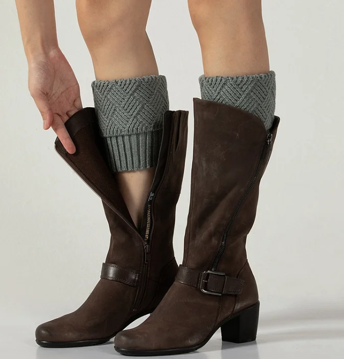 High efficiency baby pattern hangzhou fishjumping industry warmer fashion for women leg warmers with the competitive price